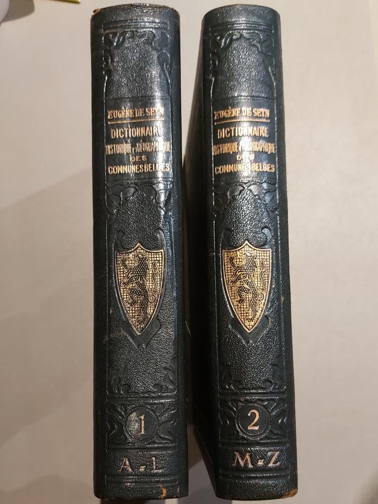 Dictionnaires Historique et Géographique des Communes Belges, Boeken, Ophalen, Gelezen