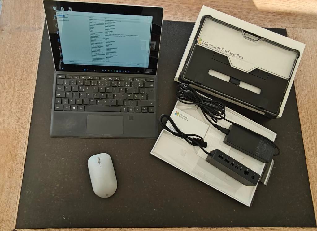 Microsoft Surface pro 5 , Docking station , Pen , protection, Informatique & Logiciels, Enlèvement