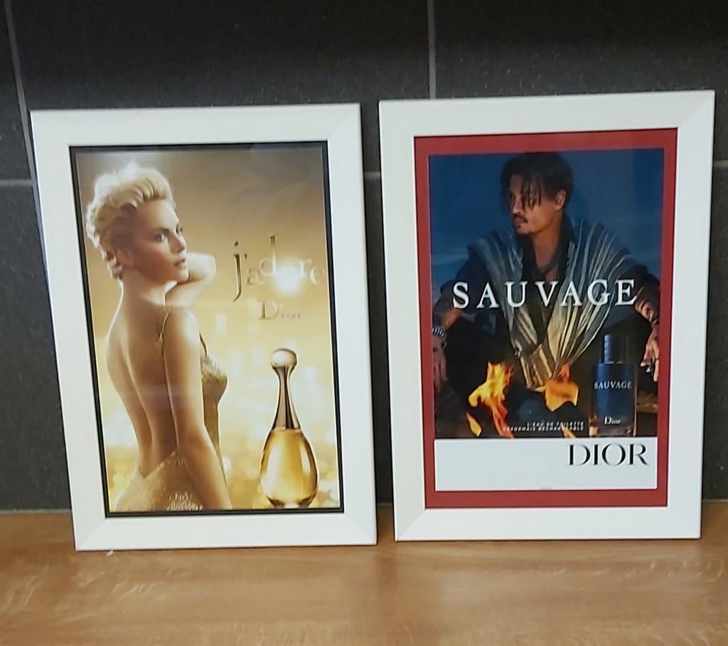Cadre photo DIOR, Enlèvement ou Envoi, Comme neuf, Bois
