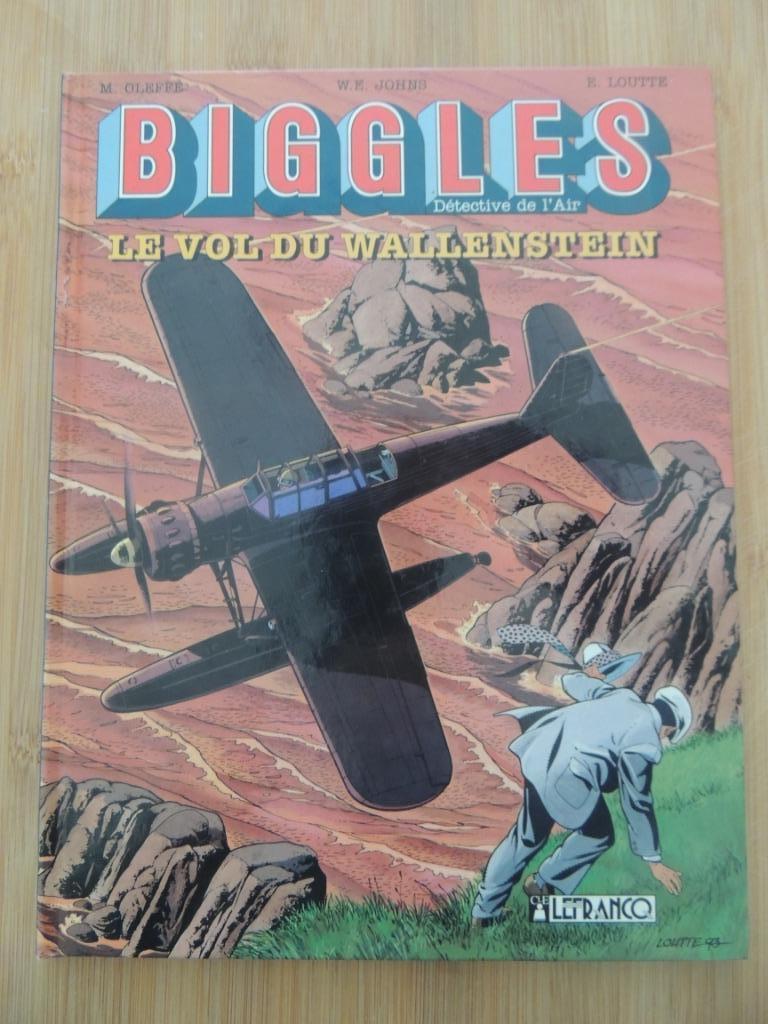 BD BIGGLES N 5 LE VOL DU WALLENSTEINS EO TBE, Livres, Enlèvement ou Envoi, OLEFFE /LOUTTE, Une BD, Comme neuf