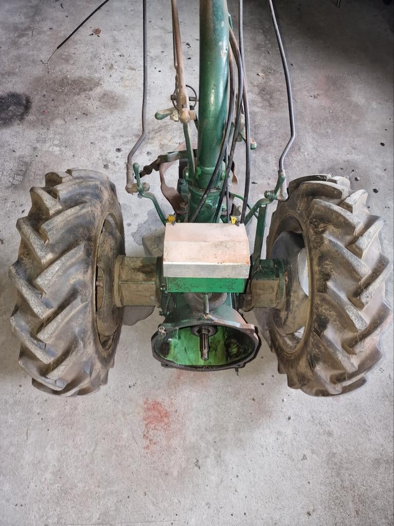 Motoculteur Lombardini/goldini, Ophalen