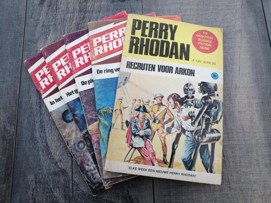 Lot 5 x 'Perry Rhodan', Livres, BD | Comics, Utilisé, Enlèvement ou Envoi