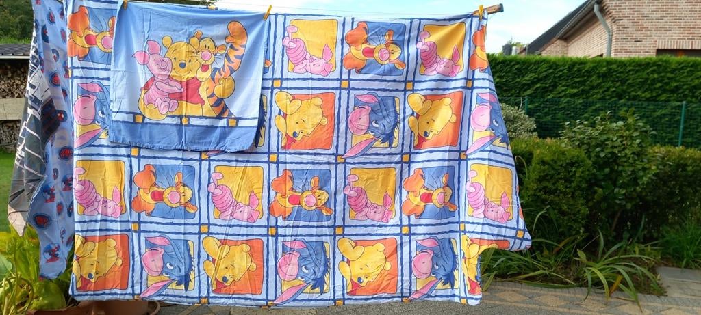 Dekbedovertrek, handdoek, poncho K3, Winnie Pooh, Tijgertje, Kinderen en Baby's, Overige kleuren, Jongetje of Meisje, Dekbedovertrek