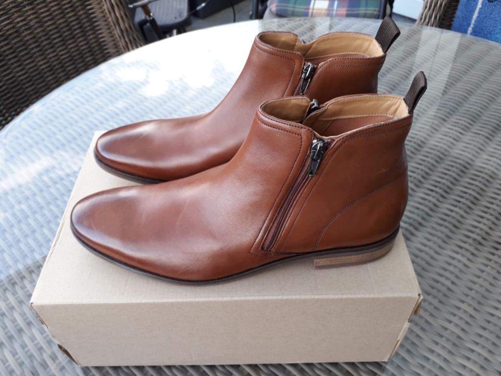 Clarks schoenen “Stanford Zip” maat 43 NIEUW in doos, Kleding | Heren, Schoenen, Bruin, Boots, Nieuw, Clarks