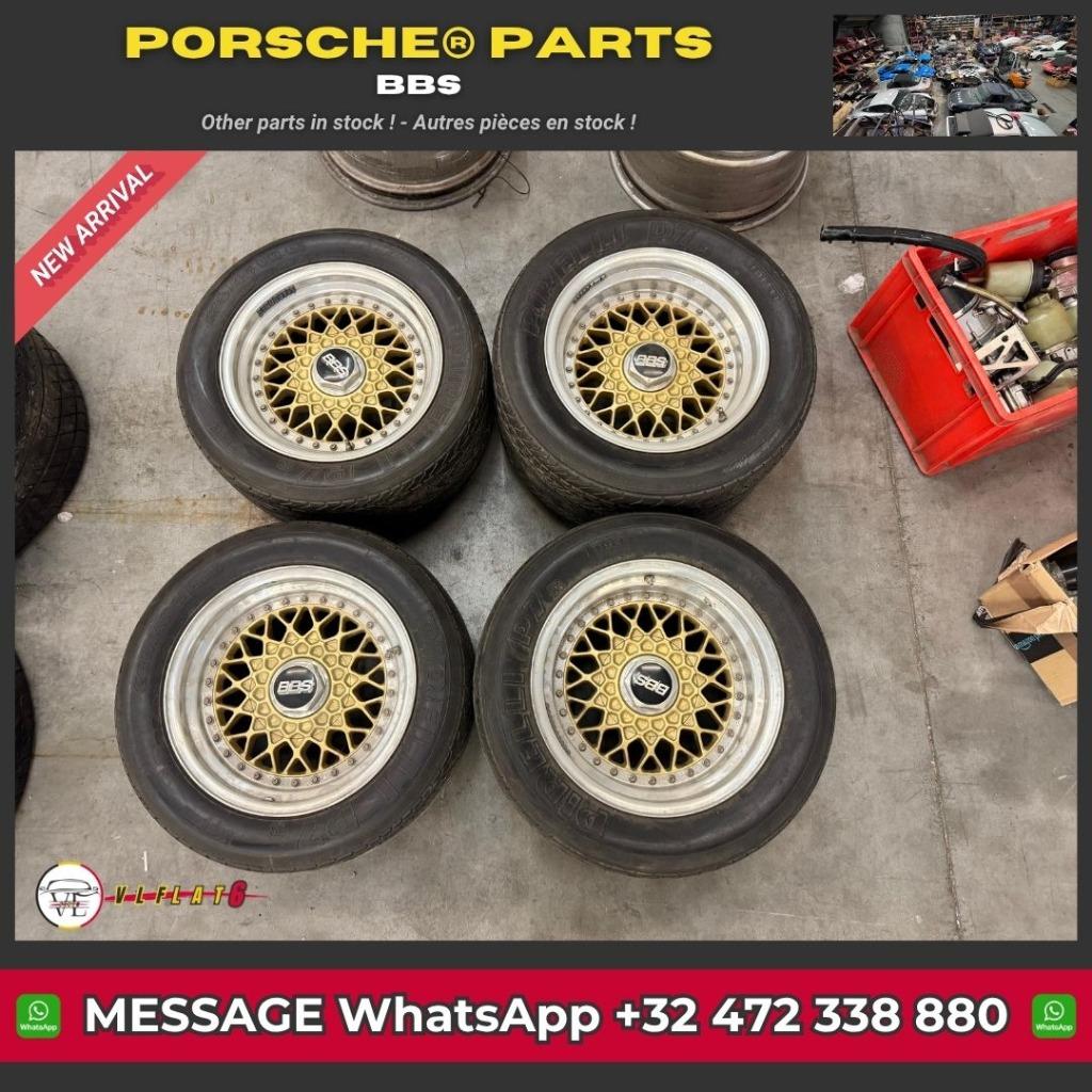 Porsche velgen - BBS Honeycomb, Ophalen, Gebruikt