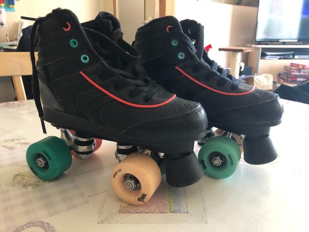 Rolschaatsen maat 35, Sport en Fitness, Ophalen, Zo goed als nieuw, Kinderen