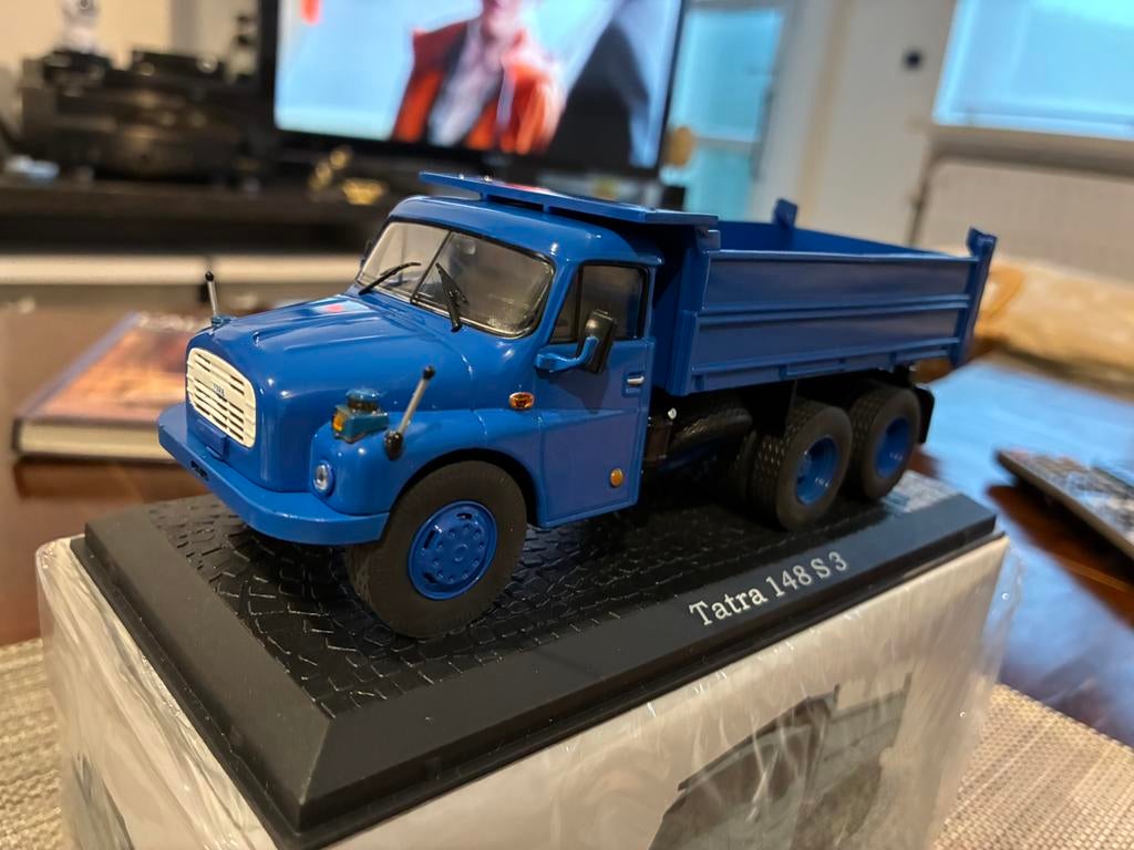 camion tatra 148 s 3 1/43 éditions atlas, Ophalen, Nieuw, Bus of Vrachtwagen