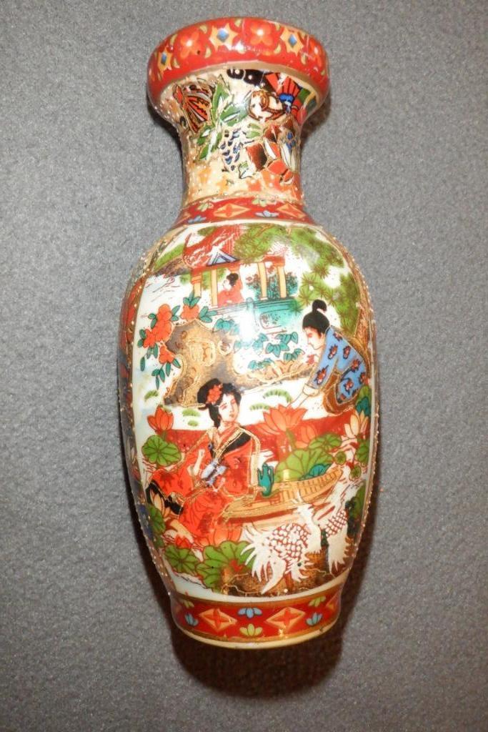 chinees vaasje met stempel, Ophalen of Verzenden