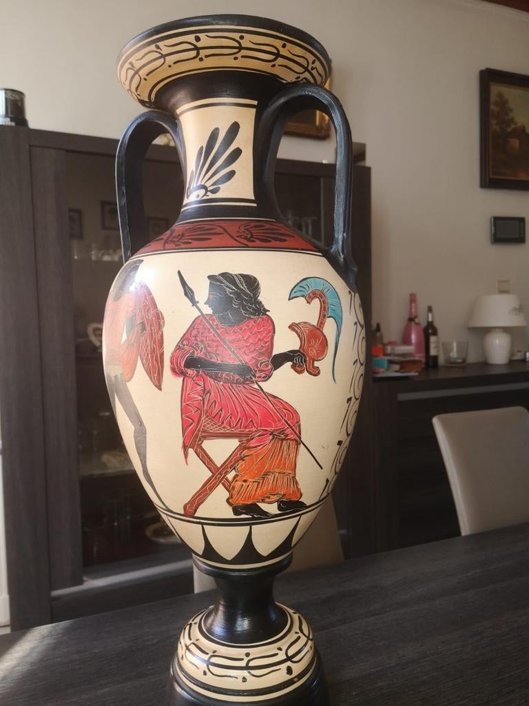 Griekse amfora 62 cm hoogte, Antiek en Kunst, Ophalen of Verzenden