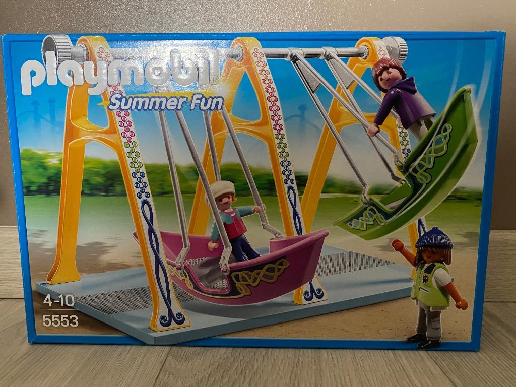 Playmobil schommelboot, Kinderen en Baby's, Ophalen of Verzenden, Zo goed als nieuw, Complete set