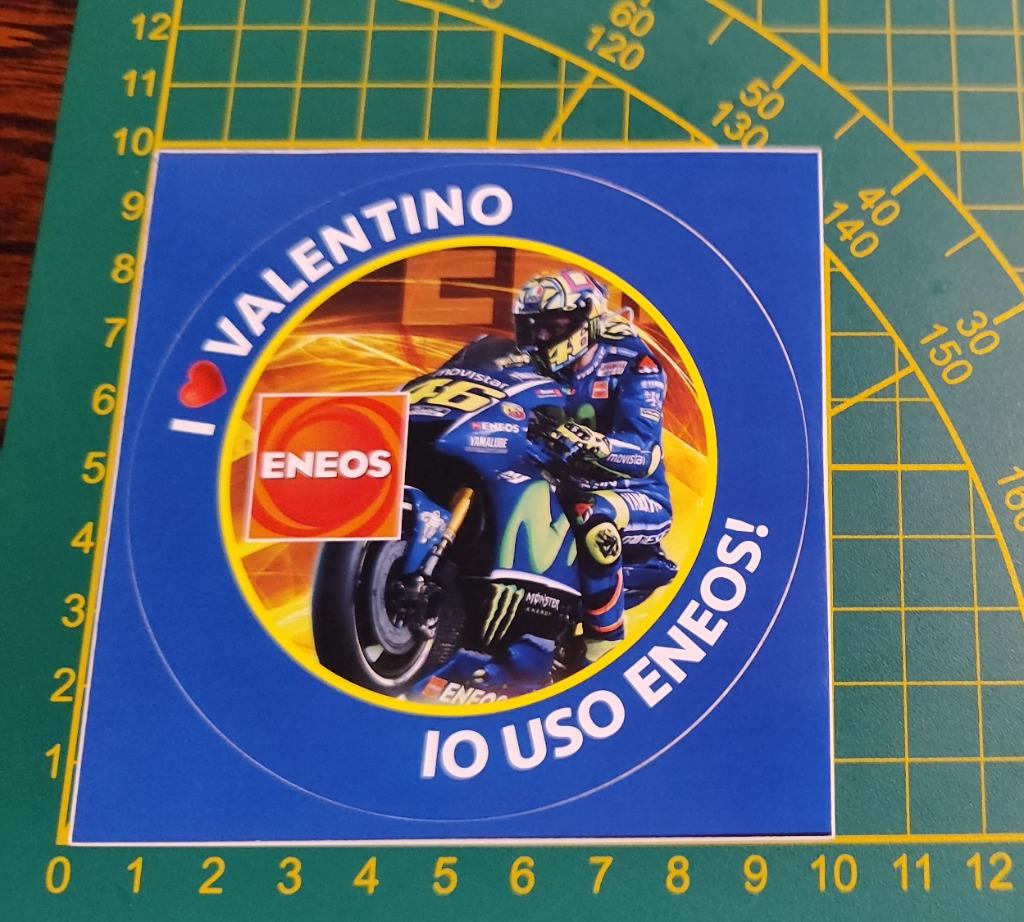 Sticker Valentino Rossi Moto GP Yamaha ENEOS (Zeldzaam!), Collections, Enlèvement ou Envoi