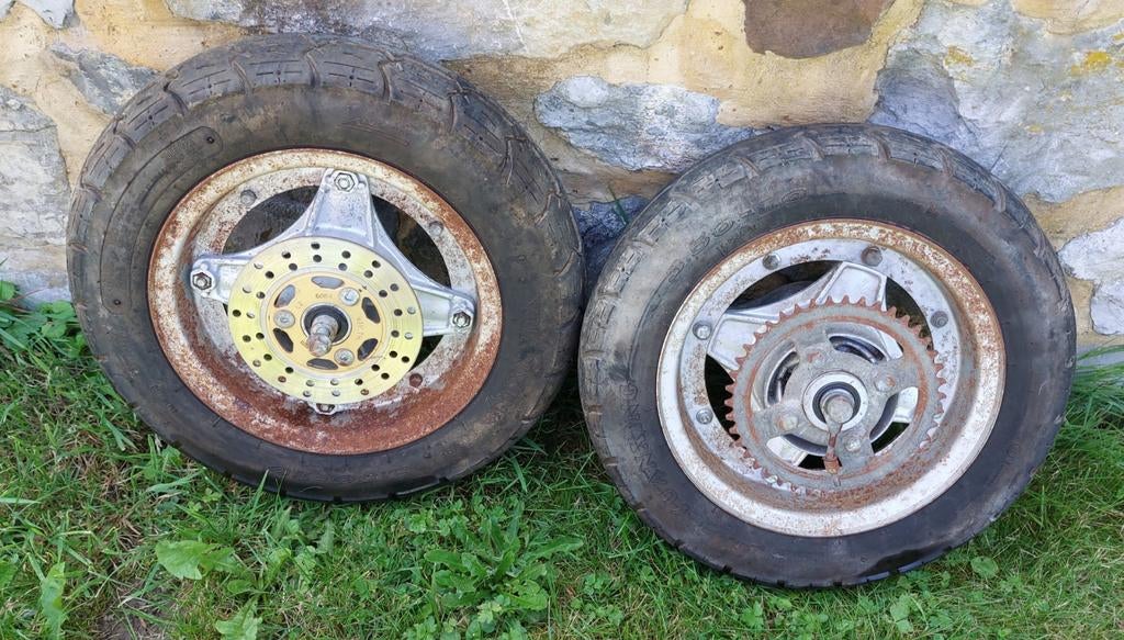 Roues complètes Dax Skyteam Symex 50cc 2012, Enlèvement ou Envoi, Utilisé, Autres types, Skyteam