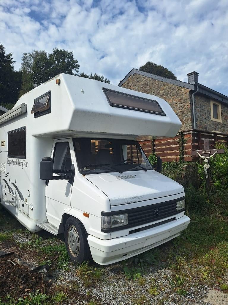 Camping car mobilhome J5 peugeot ALKO, Caravanes & Camping, Auvent, Autres marques, Jusqu'à 5, Autres marques