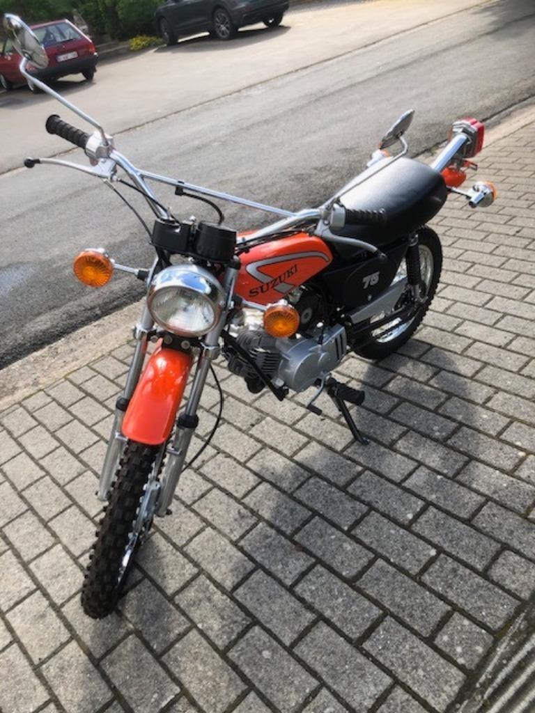 SUZUKI TS 75, Tourisme, Jusqu'à 11 kW, 75 cm³, 1 cylindre