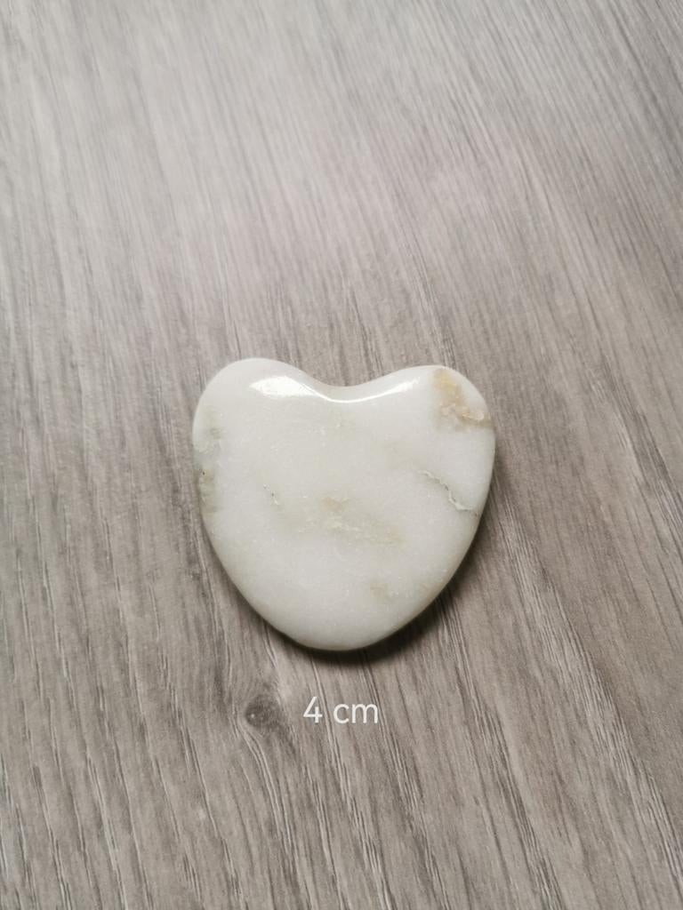 Steen hartje - 4 cm, Enlèvement ou Envoi, Utilisé