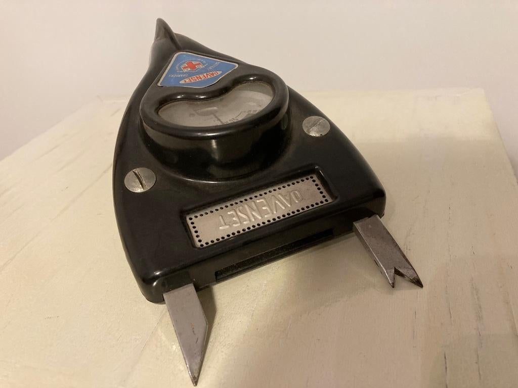 Vintage Davenset Battery Cell Tester bakeliet originele doos, Ophalen of Verzenden