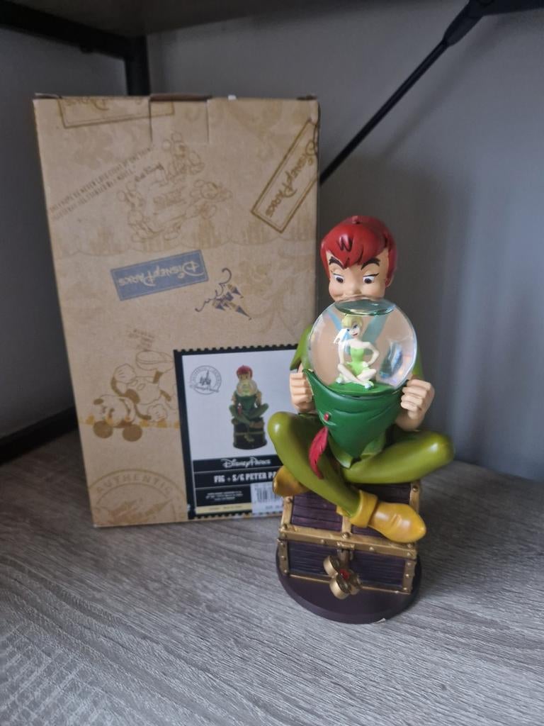 Peter Pan Snow Globe Disneyland Parijs., Verzamelen, Ophalen, Nieuw, Beeldje of Figuurtje