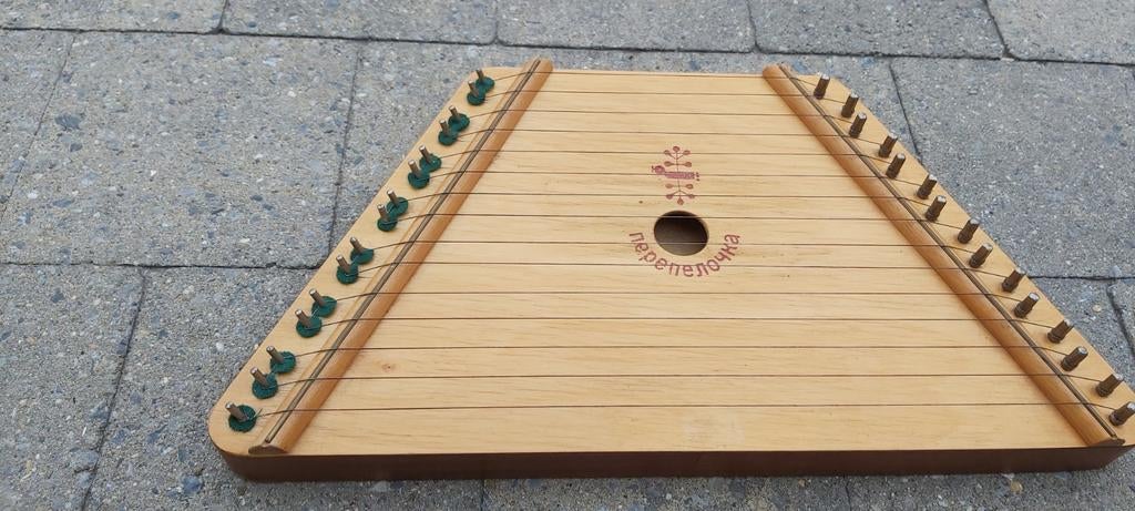 Citer (harp) in hout, Muziek en Instrumenten, Snaarinstrumenten | Harpen, Ophalen of Verzenden, Zo goed als nieuw