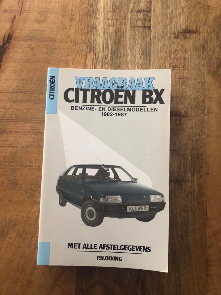 Vraagbaak Citroën BX 1982-87, Enlèvement ou Envoi