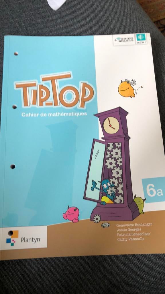 Tip Top 6a cahier de mathématiques, Enlèvement ou Envoi, Comme neuf