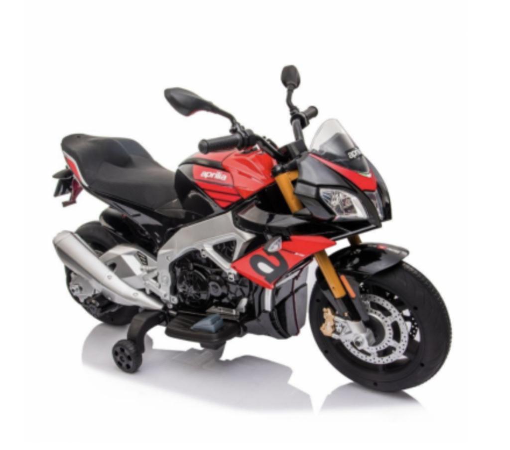 Nouvelle Moto Aprilia Tuono V4 12V Electrique pour enfant, Kinderen en Baby's, Speelgoed | Buiten | Accuvoertuigen, Nieuw, Ophalen of Verzenden