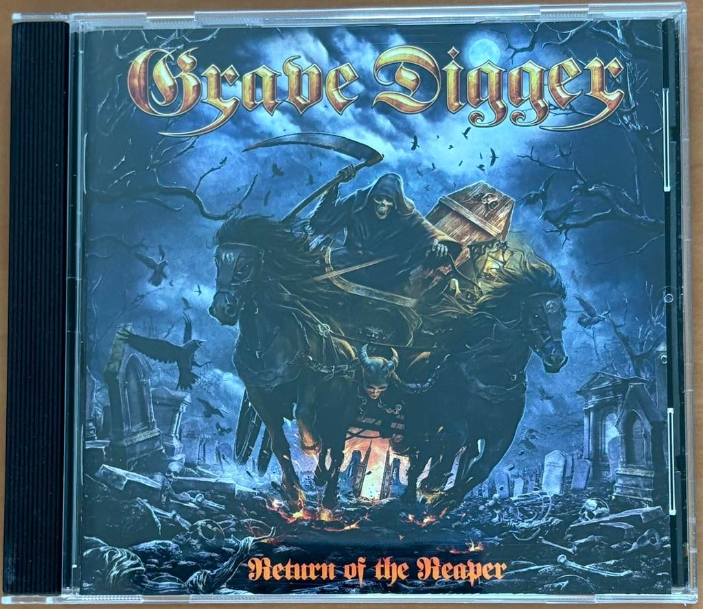 GRAVE DIGGER - Return Of The Reaper, Ophalen of Verzenden, Zo goed als nieuw