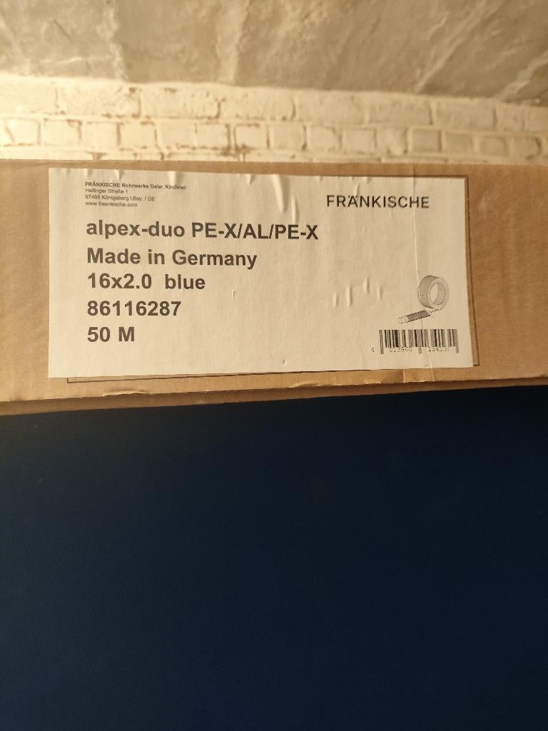 Alupex bleu 50 mètres, Neuf, 6 mètres ou plus, Enlèvement, Autres types