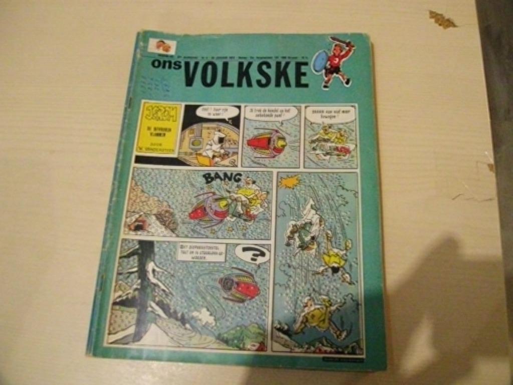 ons volkske      apart te verkrijgen, Ophalen of Verzenden, Gelezen, Willy Vandersteen