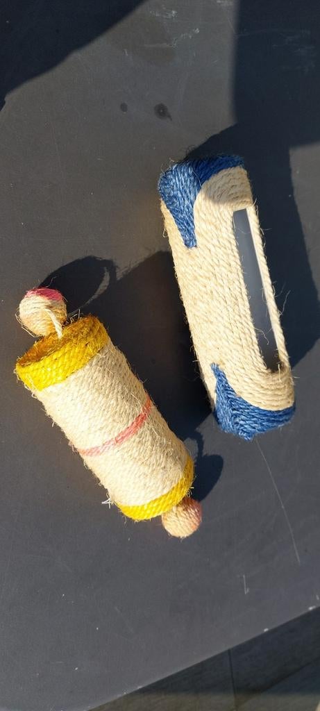 Lot de 2 tubes à crabe, Animaux & Accessoires, Jouets pour chats, Enlèvement ou Envoi, Utilisé, Autres jouets
