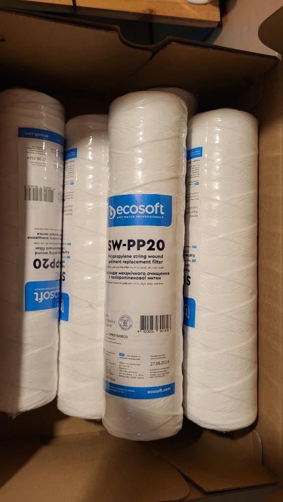 Ecosoft sedimentfilter 20 micron koordfilter, Ophalen of Verzenden, Nieuw, Overige materialen, Overige typen