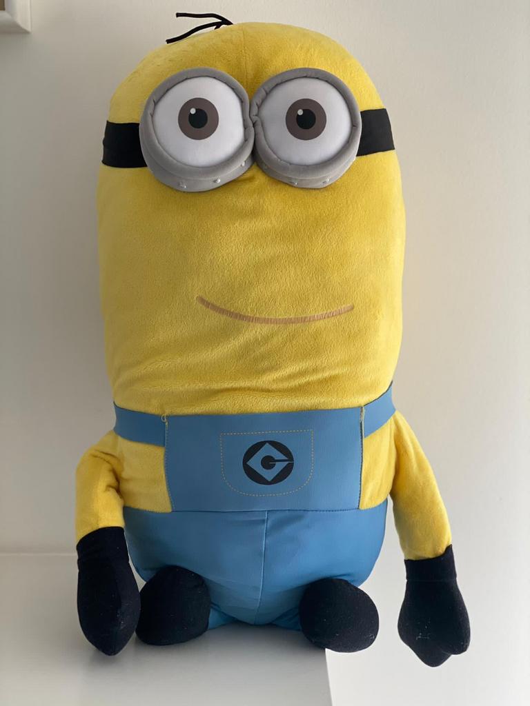 Grote knuffel minion, Kinderen en Baby's, Speelgoed | Knuffels en Pluche, Ophalen, Zo goed als nieuw