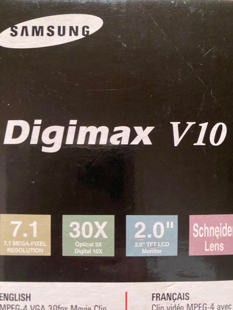 Digimax V10 Samsung, Enlèvement, Comme neuf