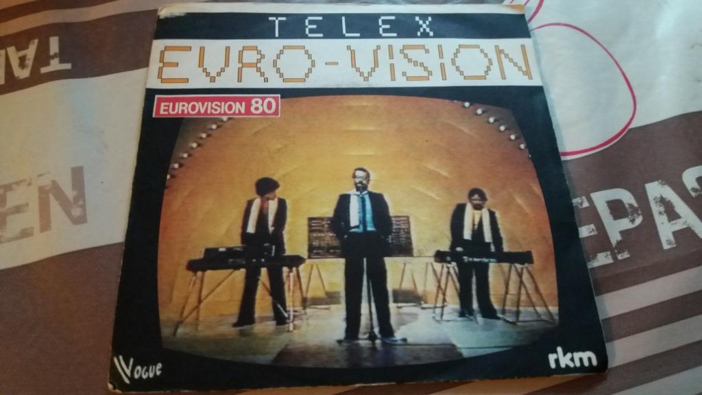 Disque vinyl 45 tours telex euro vision 1980, Cd's en Dvd's, Vinyl | Pop, Zo goed als nieuw, Ophalen of Verzenden