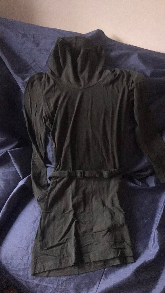 Robe T-shirt vert canard col montant Mer du Nord, Comme neuf, Vert