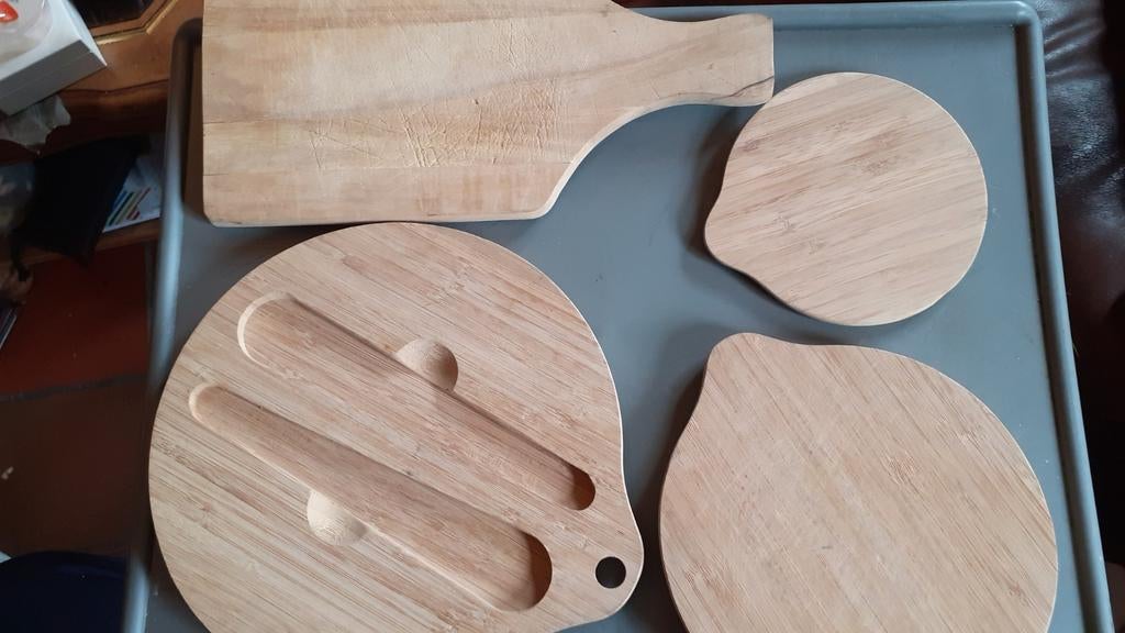 Lot planche et couvercle en bois, Ophalen of Verzenden, Gebruikt