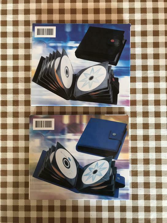 2 cd etuis voor 2x 24 cd's, Ophalen, Nieuw