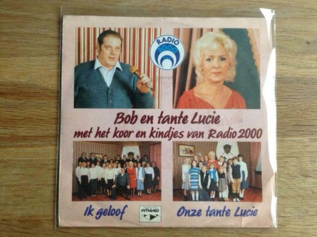 single bob en tante lucie, het koor en kindjes van radio 200, Ophalen of Verzenden, 7 inch, Nederlandstalig, Single