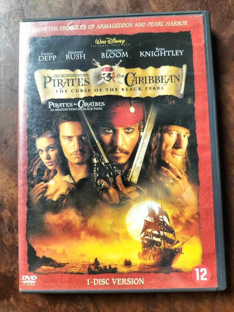 Pirates of the Caribbean The curse of the black pearl, Ophalen of Verzenden, Zo goed als nieuw