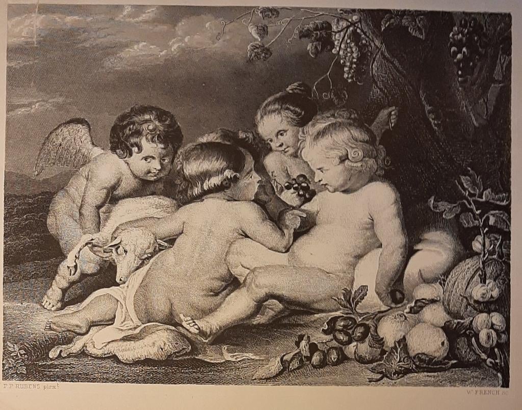 GRAVUUR / P.P. RUBENS pinxt, Antiek en Kunst, Ophalen of Verzenden