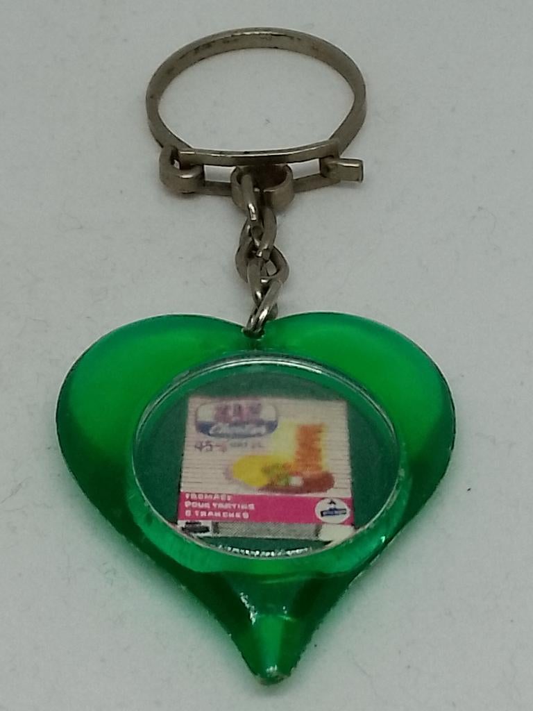 Vintage Reclame Sleutelhanger – Ziz Chester Kaas – Franco-Su, Enlèvement ou Envoi, Utilisé, Autres types