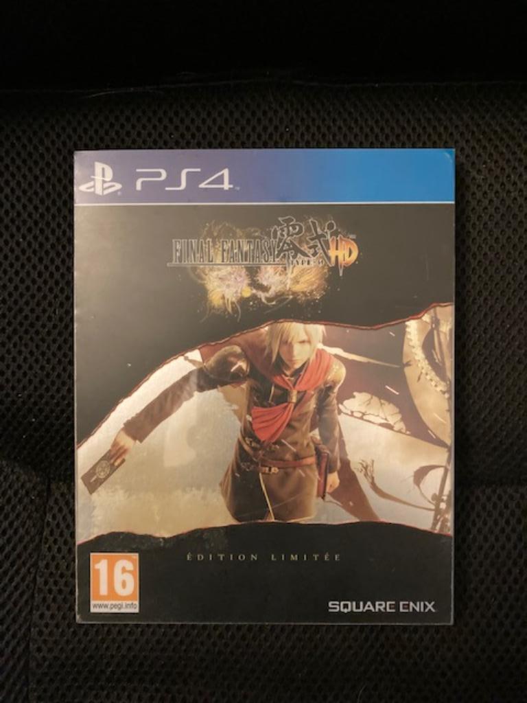 Jeu PS4 Final Fantasy Type - 0 HD : Editon limitée steelbook, Enlèvement ou Envoi, 1 joueur, Jeu de rôle (Role Playing Game), Comme neuf