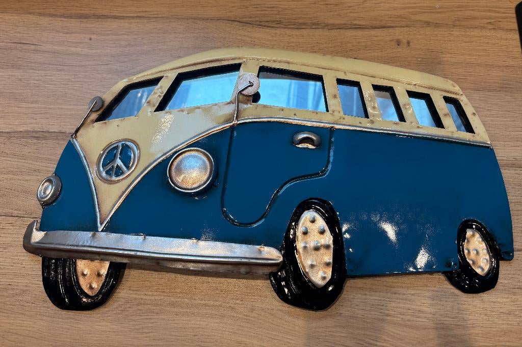 VW T1 metalen wandbord - Man Cave, Verzamelen, Ophalen, Nieuw, Reclamebord