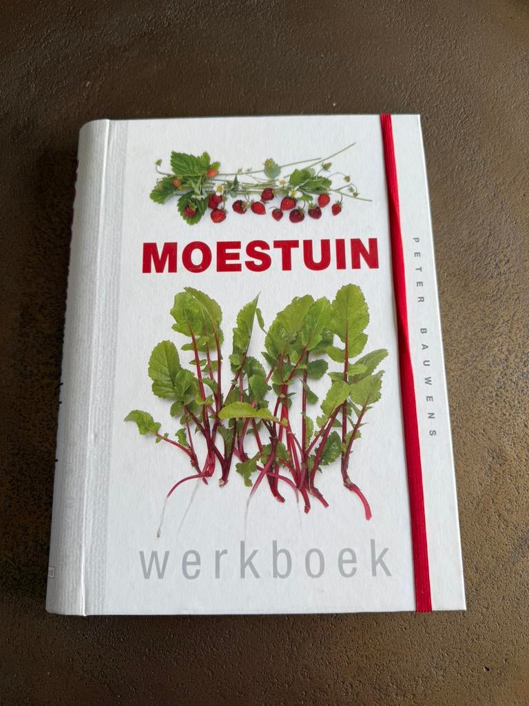 Peter Bauwens - Moestuin werkboek, Moestuin, Ophalen of Verzenden, Zo goed als nieuw, Peter Bauwens
