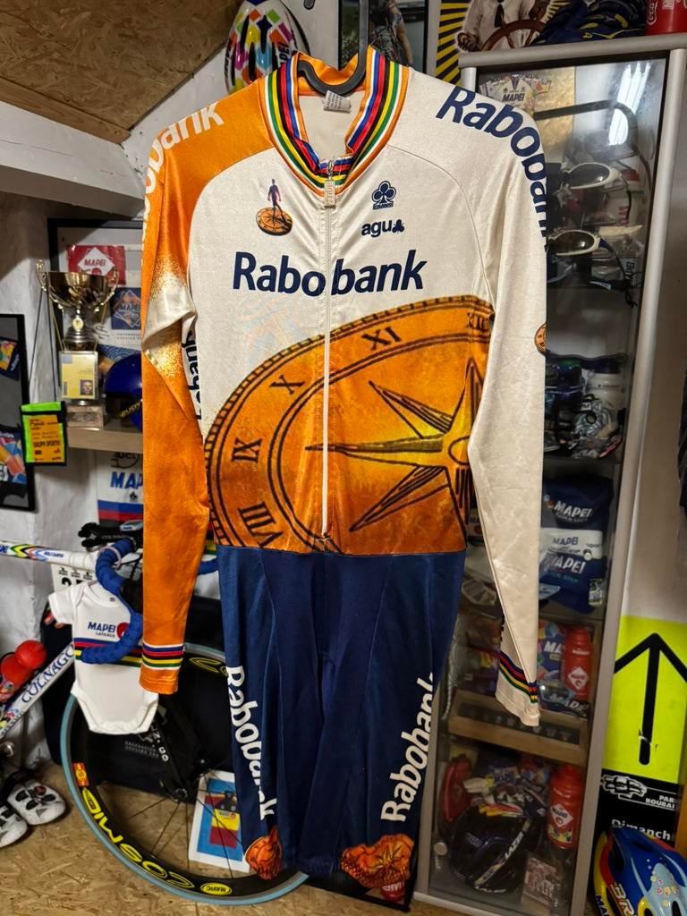 Rabobank - adrie van der poel, Fietsen en Brommers, Ophalen of Verzenden, S