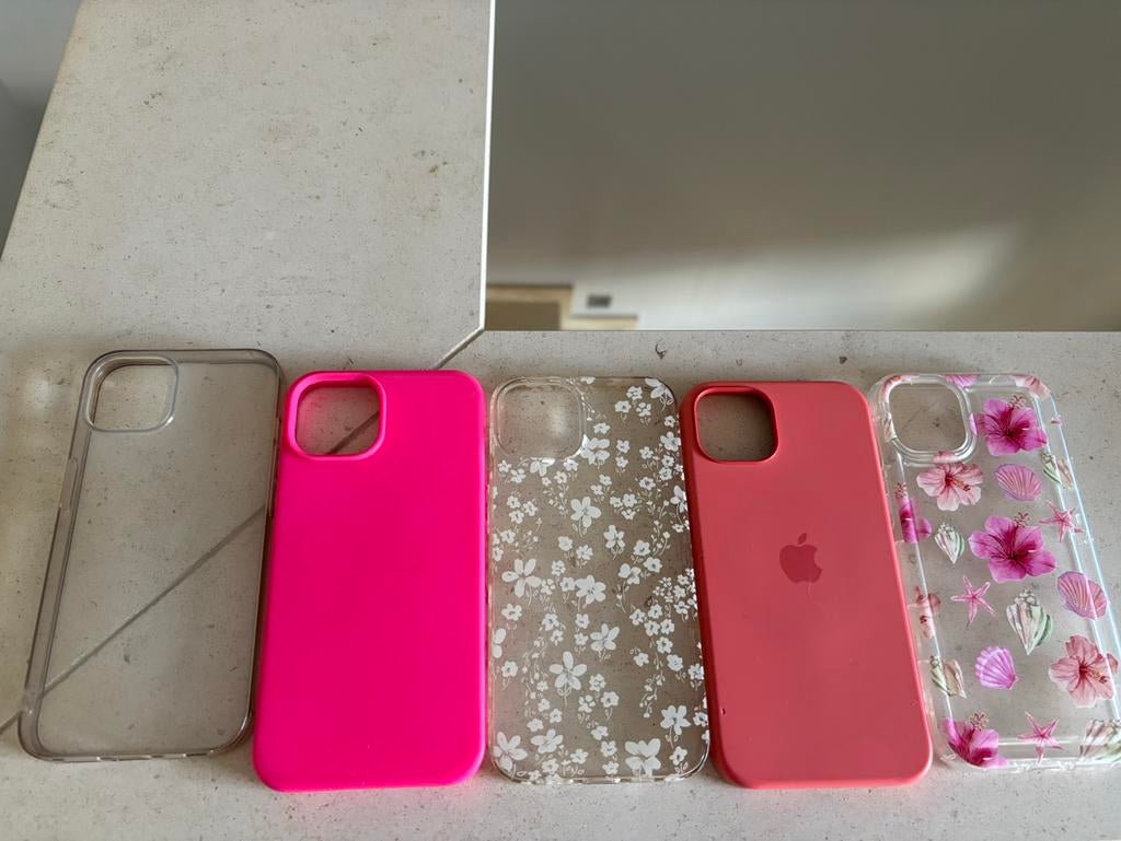Iphone 13 hoesjes (5 stuks), Enlèvement ou Envoi, Comme neuf, IPhone 13