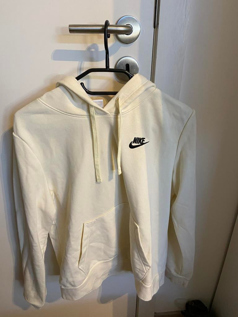 Sweat à capuche Nike Milk Coconut, Enlèvement, Comme neuf, Taille 36 (S)