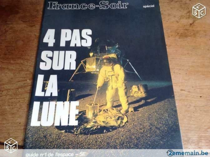 France-Soir - 4 pas sur la lune - Edition spéciale 1969, Utilisé