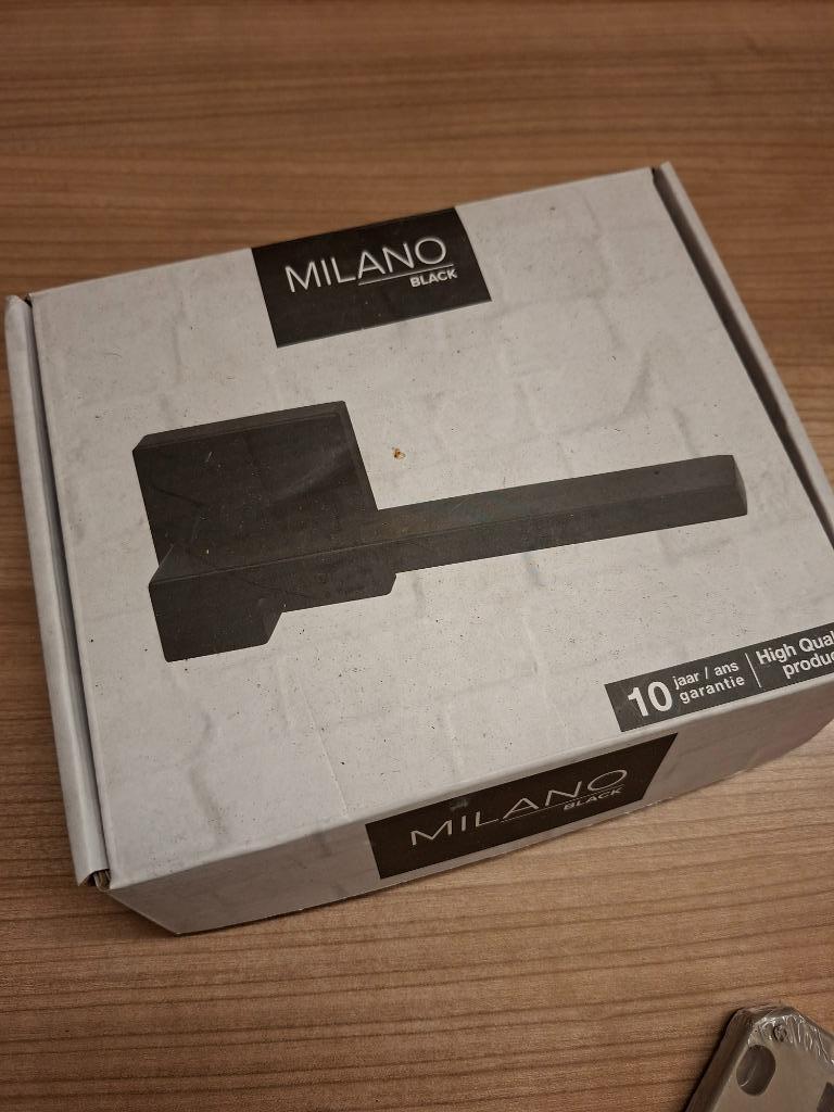 deurklink Thys Milano Black, Enlèvement, Neuf, Fer, Loquet ou Poignée