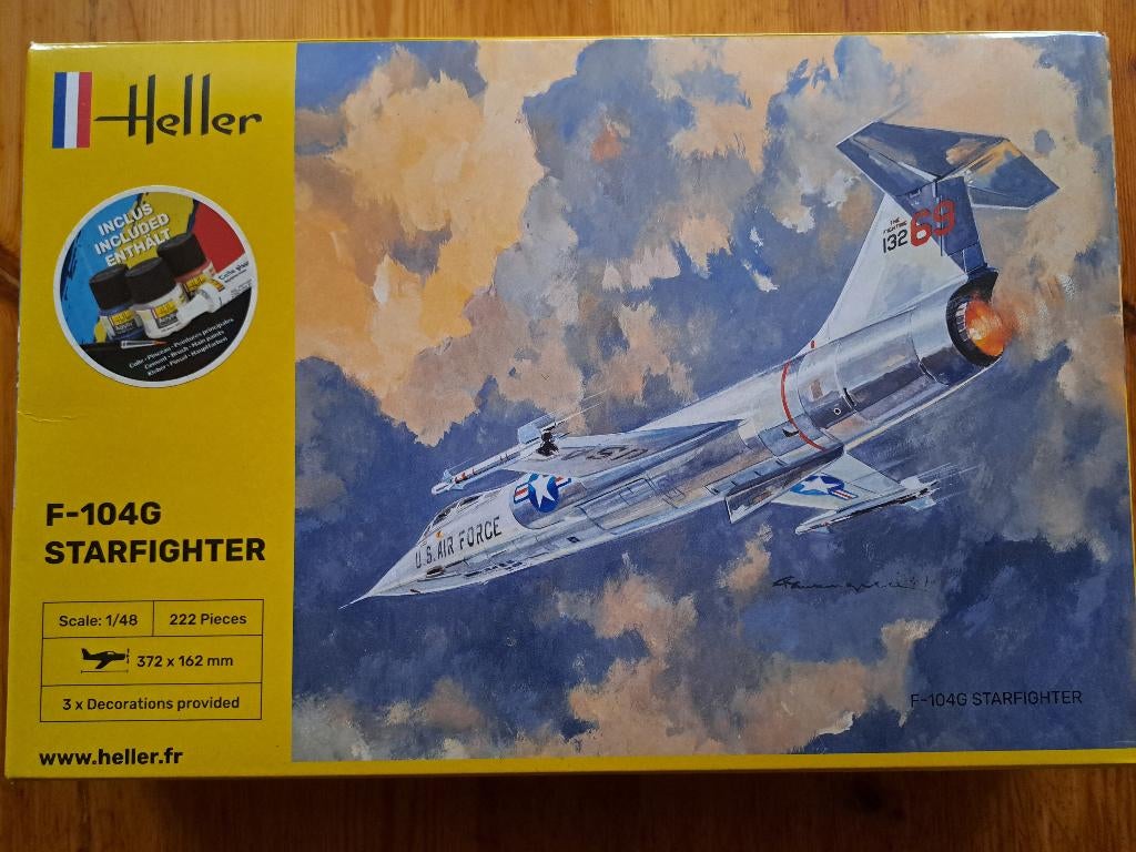 F-104G Starfighter. 1/48, Enlèvement