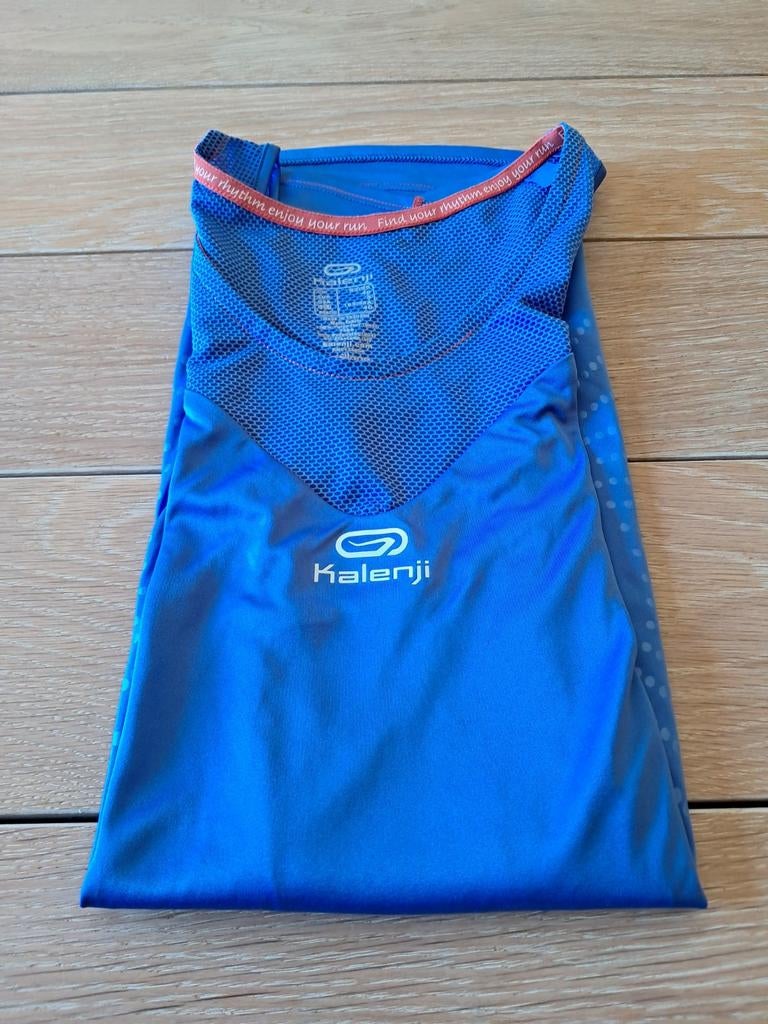 Kalenji T 40 paarsblauwe hardlooptop, Maat 38/40 (M), Overige kleuren, Ophalen of Verzenden, Zo goed als nieuw